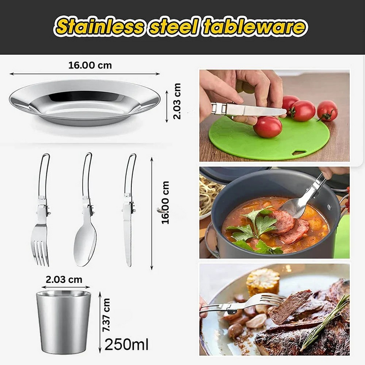 BowLift | Portable Outdoor Cooking Set - CampEase