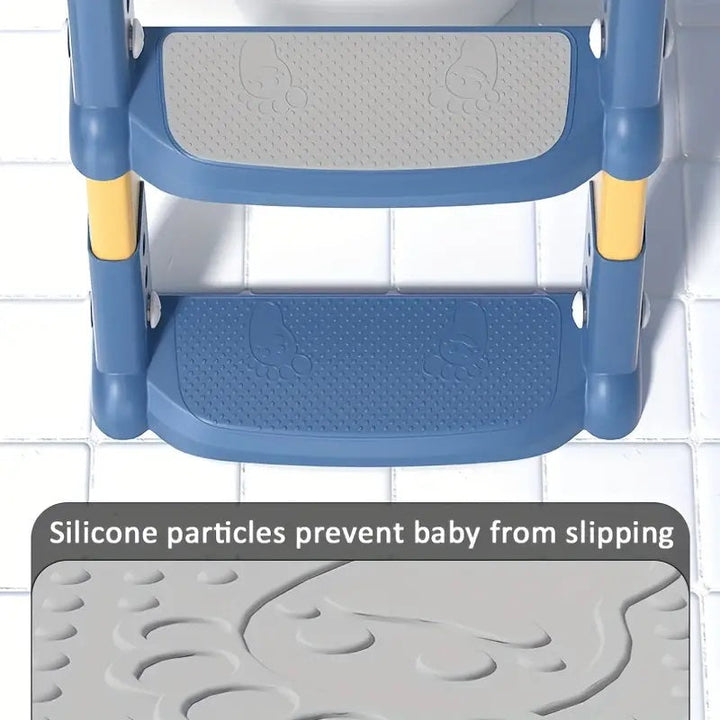BowLift | Foldable Potty Trainer Seat with Ladder for Toddler
