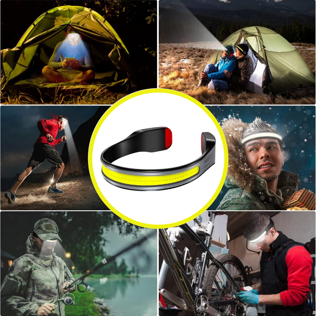 BowLift | Powerful Headlamp with Wide-Beam LED - BrightBeam