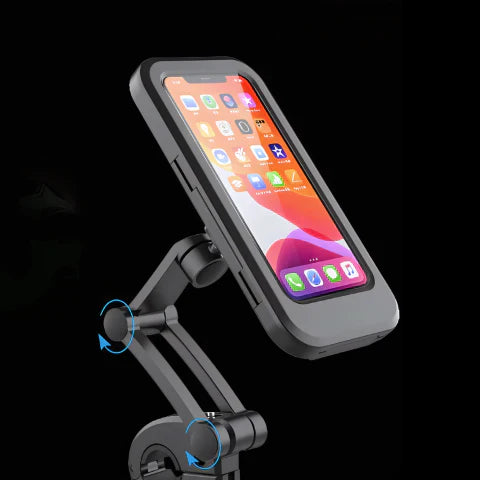 SafeRide Waterproof Phone Holder – 360° Rotatable for Bike and Rainy Weather | Bowlift