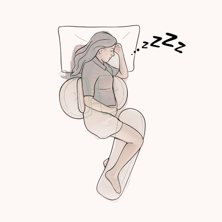 BowLift | Pregnancy Pillow - ComfortSnooze