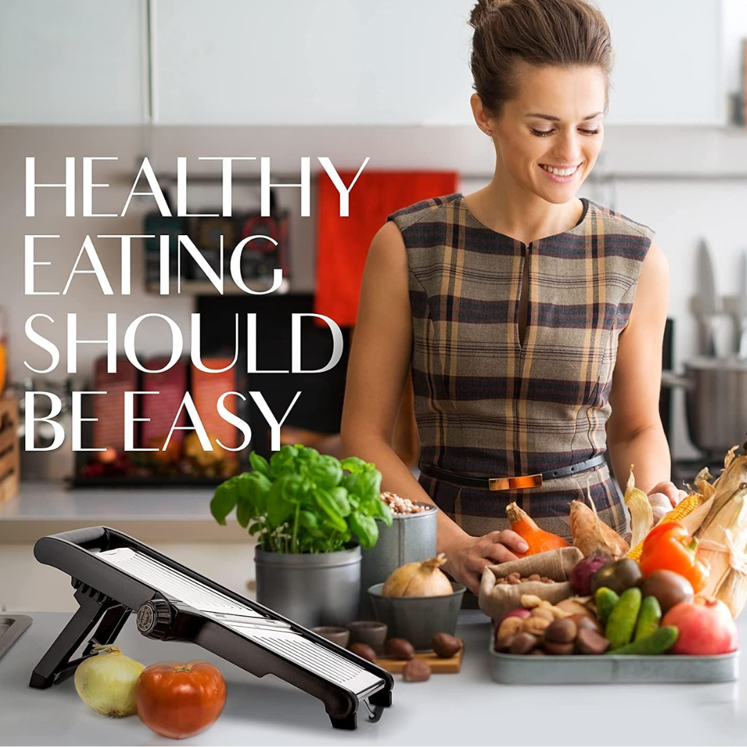 BowLift | Premium food slicer with cut-resistant gloves