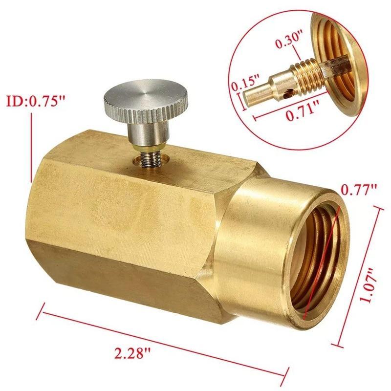 BowLift | CO2 Refill Adapter Connector Cylinder Kit