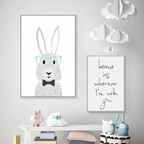 Sweet Home is Where I am With You - Canvas Wall Art Painting | Bowlift