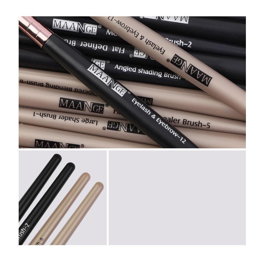 Set of 12 Professional Make-Up Brushes | Bowlift