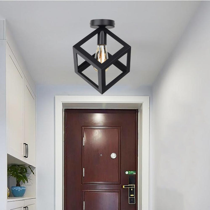 BowLift | Vintage Iron Black Ceiling LED Light