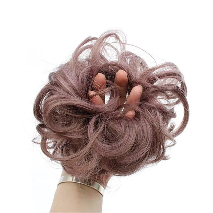 Messy Bun Fake Hair Scrunchie | Bowlift