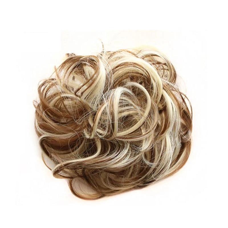 Messy Bun Fake Hair Scrunchie | Bowlift