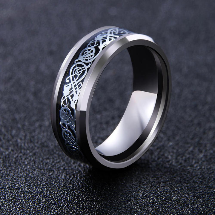 Dragon's Breath - Steel Viking Ring | Bowlift
