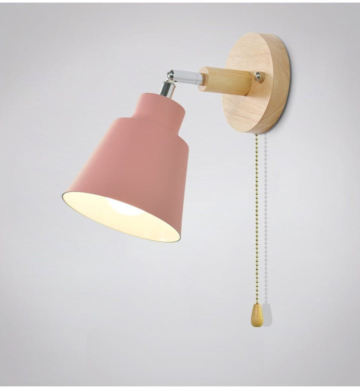 Wall Lamp with Pull Switch - TwistGlow | Bowlift
