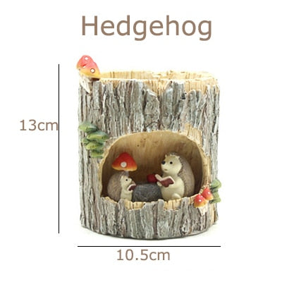 BowLift | Creative Animal Life Resin Flower Pots
