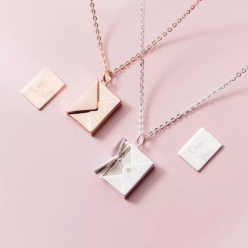 Love Letter Pendant Necklace | Bowlift