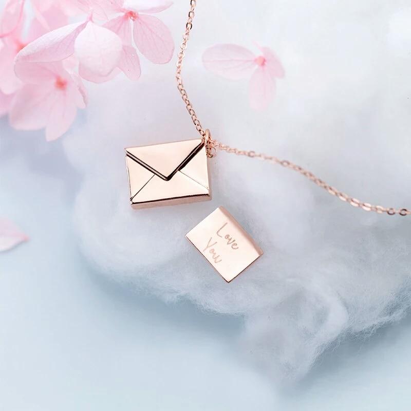 Love Letter Pendant Necklace | Bowlift