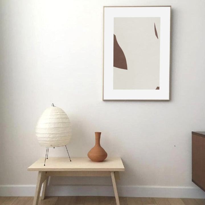 Minimalist Geometric Abstract Wall Art Pictures - Canvas Wall Art Painting | Bowlift