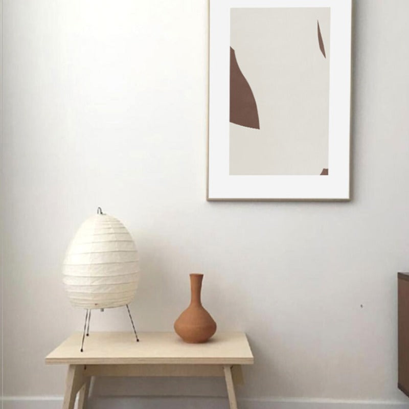 Minimalist Geometric Abstract Wall Art Pictures - Canvas Wall Art Painting | Bowlift