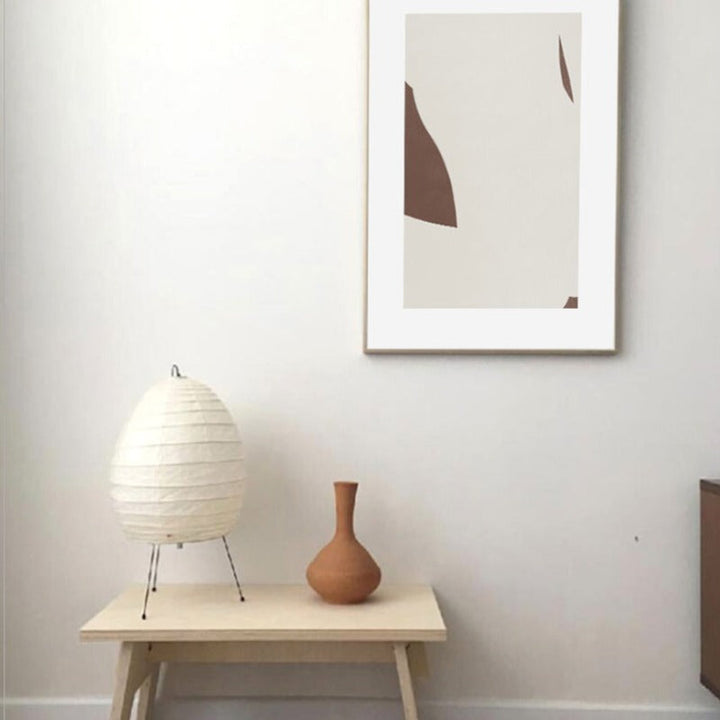 Minimalist Geometric Abstract Wall Art Pictures - Canvas Wall Art Painting | Bowlift