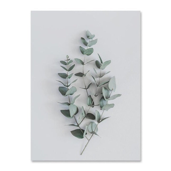 Modern Pink Floral Girl Calm - Canvas Wall Art Painting | Bowlift