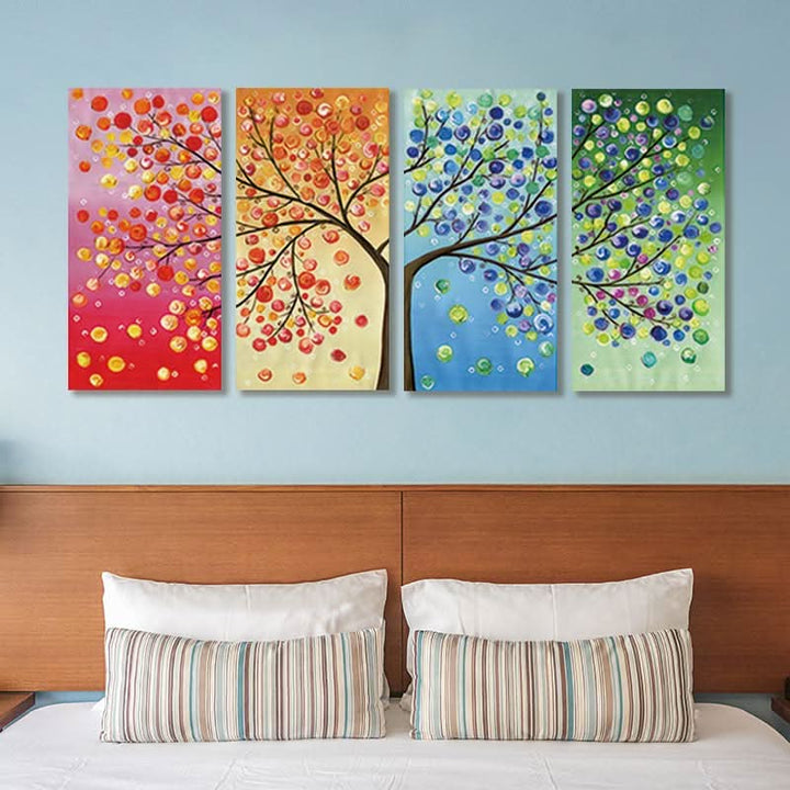 BowLift | Tree of Life Four Seasons Canvas Wall Art