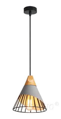 BowLift | Modern Wooden Cone Pendant Lights