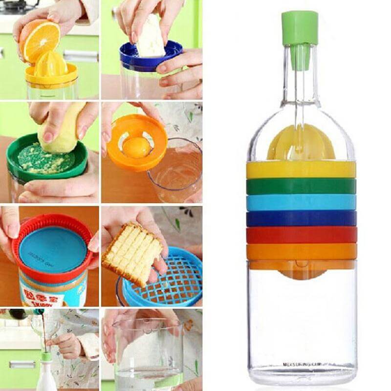 BowLift | 8 in 1 Kitchen Tool Set Multipurpose Kitchen Gadget