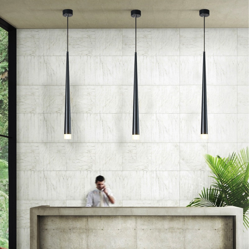 BowLift | Nordic Long Downlight Elegant Led Chandelier