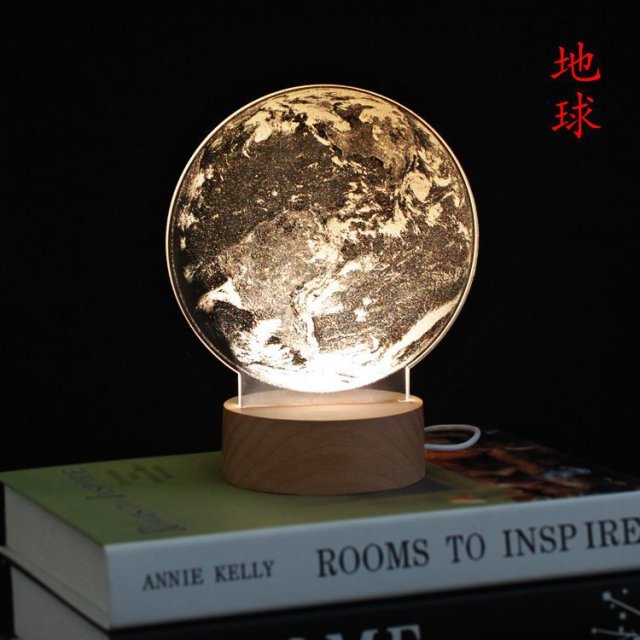BowLift | 3D LED Moon Lamp Atmosphere Night Lights