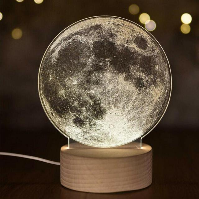 BowLift | 3D LED Moon Lamp Atmosphere Night Lights