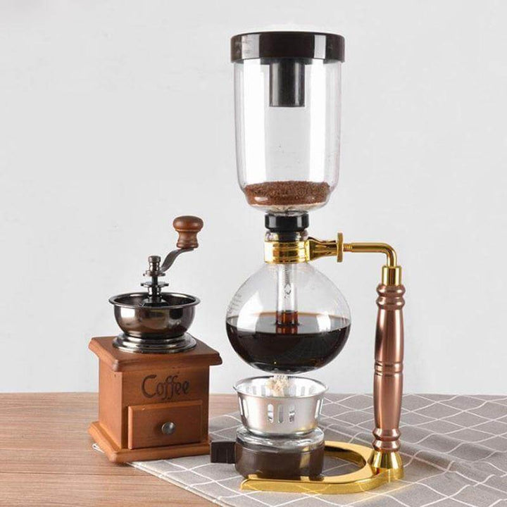 Elegant Glass Siphon Coffee Maker | Bowlift