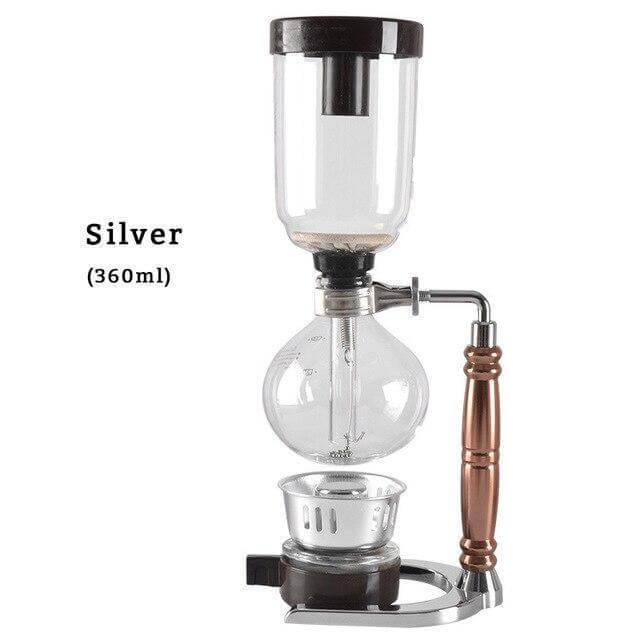 Elegant Glass Siphon Coffee Maker | Bowlift