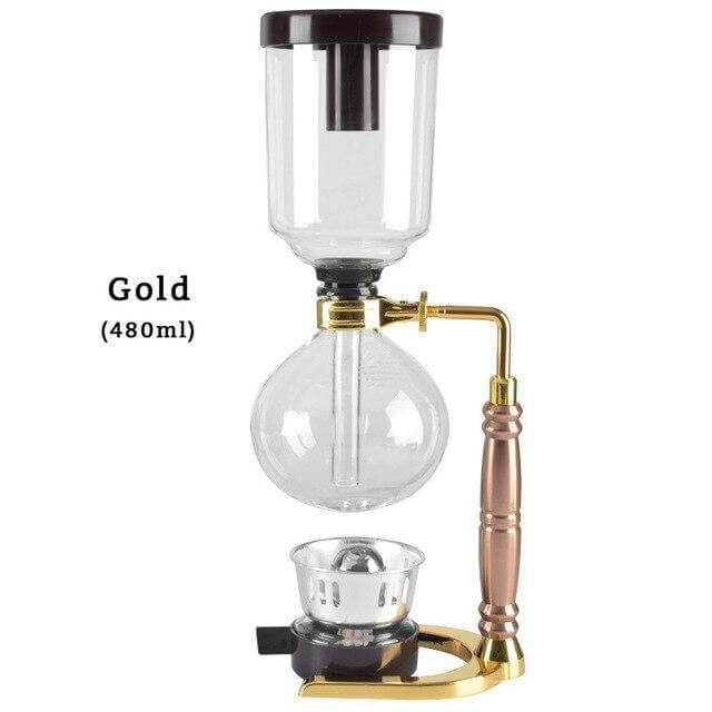 Elegant Glass Siphon Coffee Maker | Bowlift