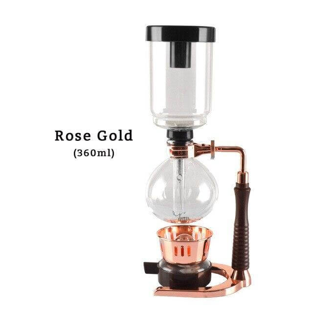 Elegant Glass Siphon Coffee Maker | Bowlift