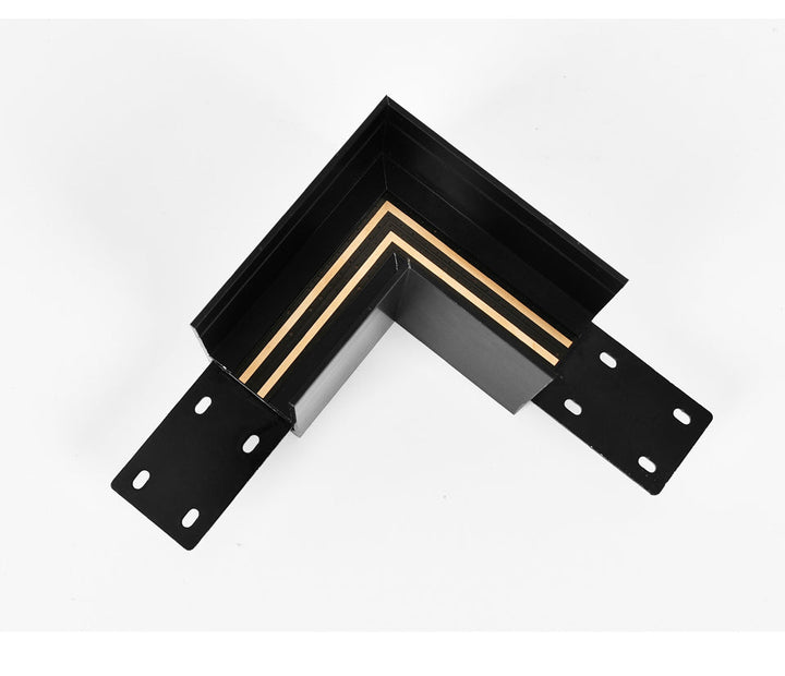 BowLift | Wall-Mounted Black Continuous Magnetic Track System Light