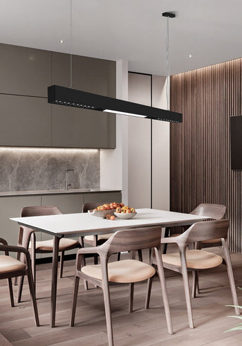 BowLift | Wall-Mounted Black Continuous Magnetic Track System Light