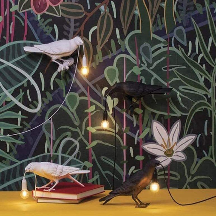 BowLift | The Raven Bird Lamp