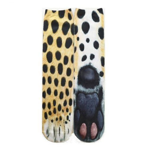 BowLift | Cat Paw 3D Printed Unisex Socks