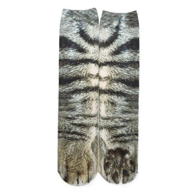 BowLift | Cat Paw 3D Printed Unisex Socks