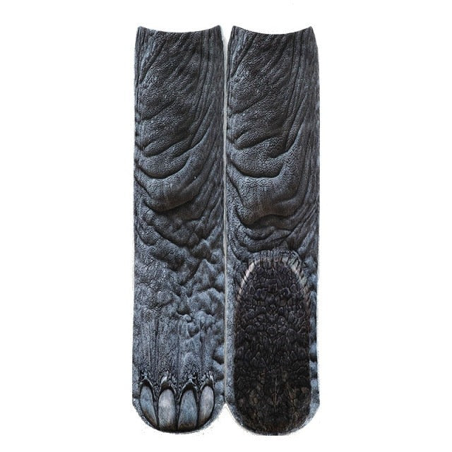 BowLift | Cat Paw 3D Printed Unisex Socks