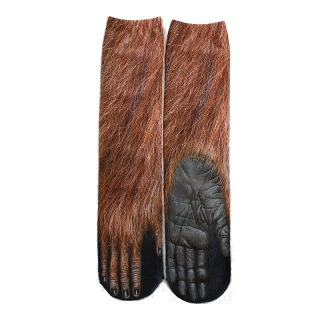 BowLift | Cat Paw 3D Printed Unisex Socks