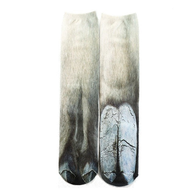 BowLift | Cat Paw 3D Printed Unisex Socks