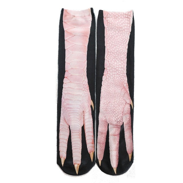 BowLift | Cat Paw 3D Printed Unisex Socks
