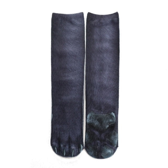 BowLift | Cat Paw 3D Printed Unisex Socks