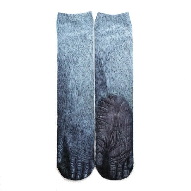 BowLift | Cat Paw 3D Printed Unisex Socks