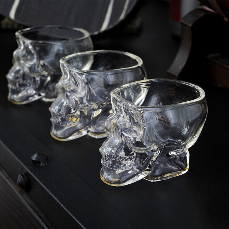 BowLift | 3D Transparent Skull Crystal Mug