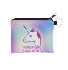 Bitch Please, I Ride a Unicorn - Wallet/Small Makeup Bag | Bowlift