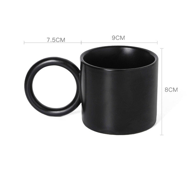 Ares Cup – Minimalist Porcelain Mug Bowlift