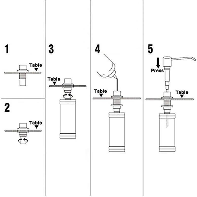BowLift | Wall-mounted soap dispenser