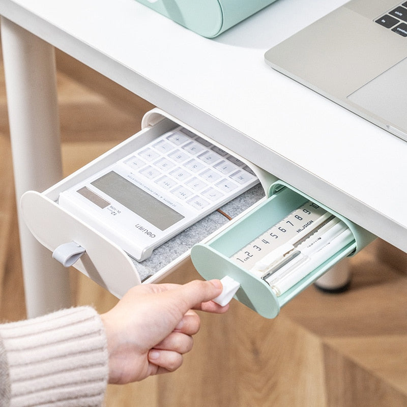 BowLift | Under The Desk Hidden Stationery Organizer