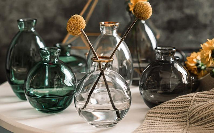 BowLift | TrioVase Glass Vases Set | Stylish Design | Perfect Decoration | Available in various colors