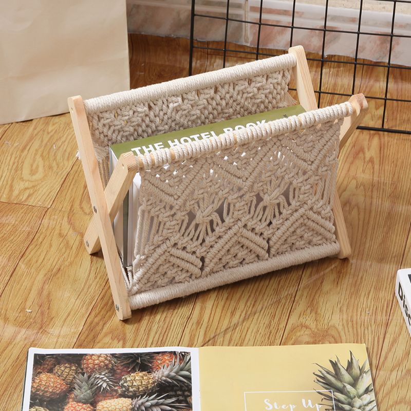 BowLift | Nordic Cotton Foldable Magazine Holder
