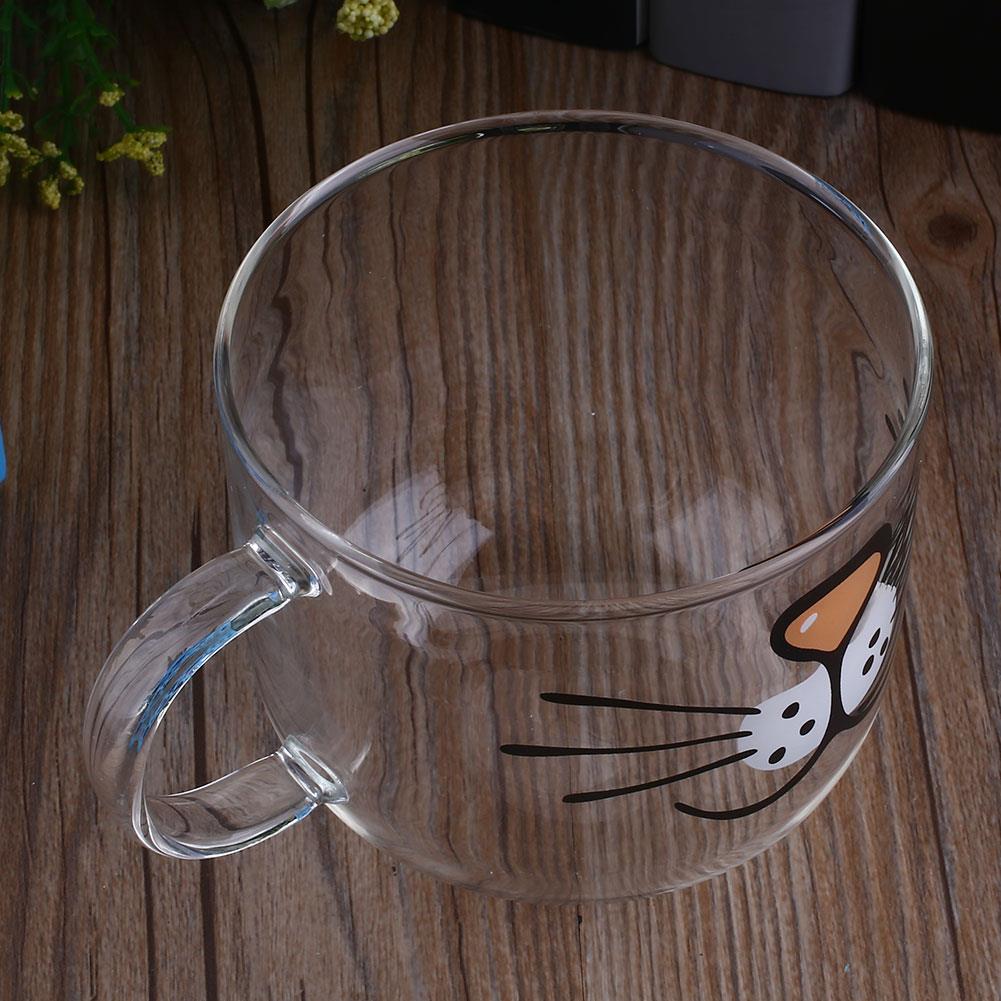 BowLift | Cute Cat Glass Coffee Cup